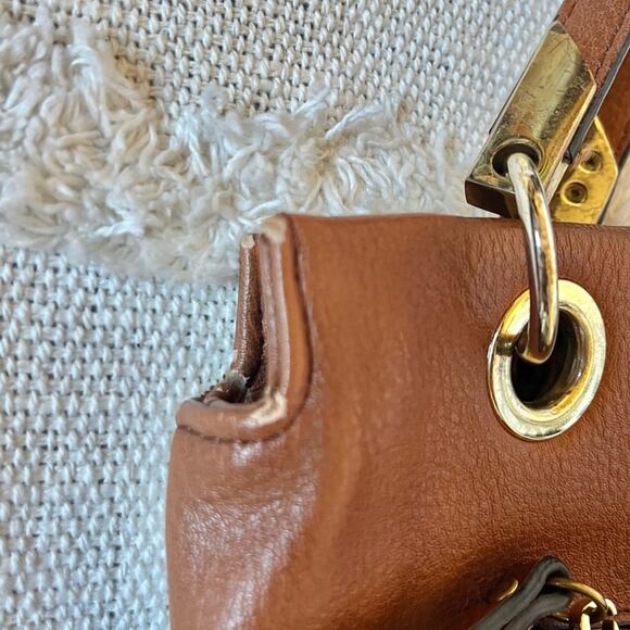 Steve Madden cognac small handbag - Picture 4 of 11